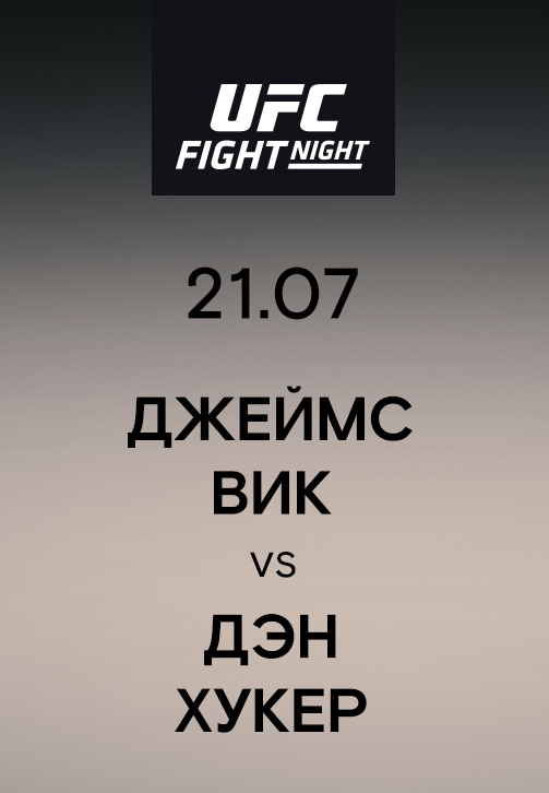 Постер к сериалу Джеймс Вик vs Дэн Хукер 2019