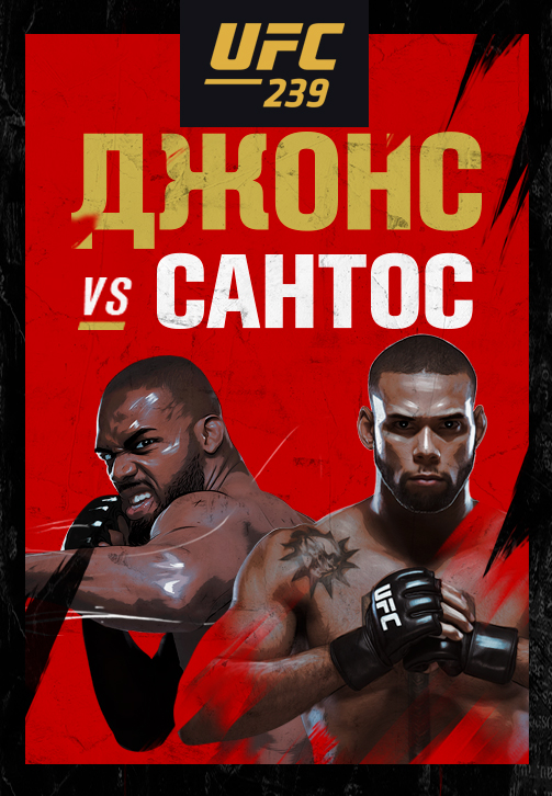 Постер к эпизоду Джон Джонс vs Тиаго Сантос 2019
