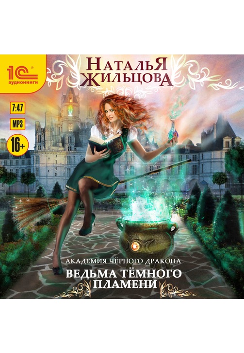 Постер к фильму Академия черного дракона. Ведьма темного пламени. Наталья Жильцова 2020
