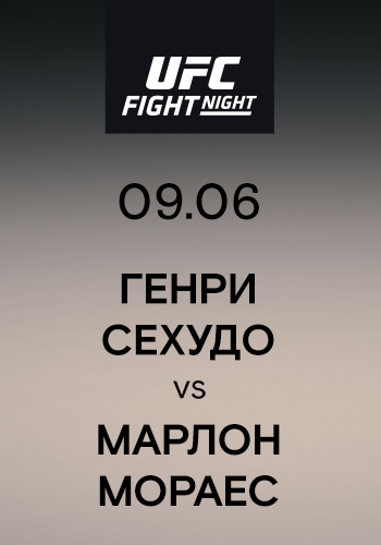 Постер к сериалу Генри Сехудо vs Марлон Мораес 2019